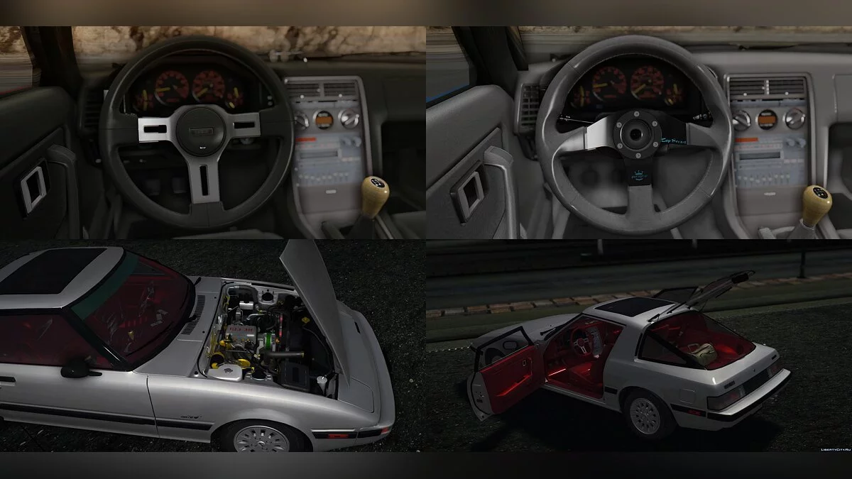 1985 Mazda RX-7 GSL-SE v1.01 (USDM) / GTA San Andreas