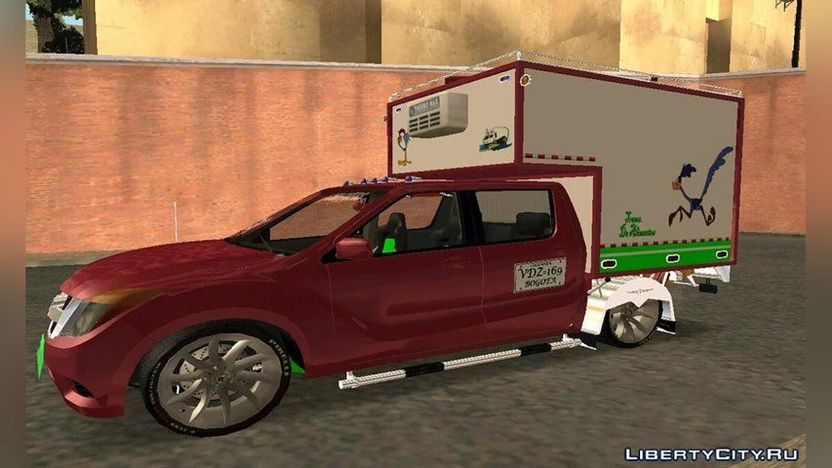 Mazda BT 50 Con Furgon / GTA San Andreas