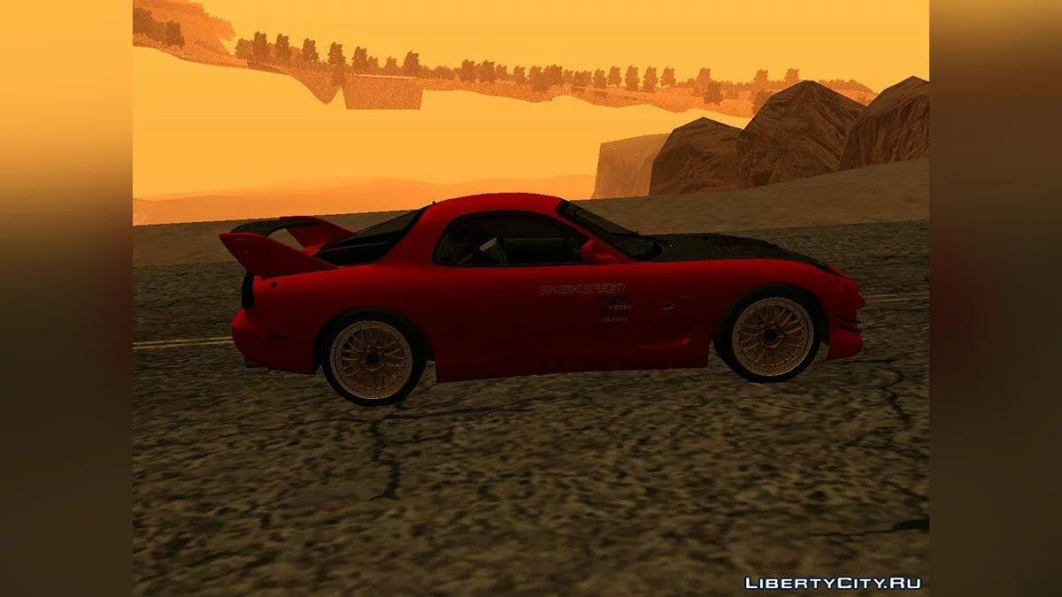 Mazda RX-7 FD3s Touge Warrior "Red brother" / GTA San Andreas