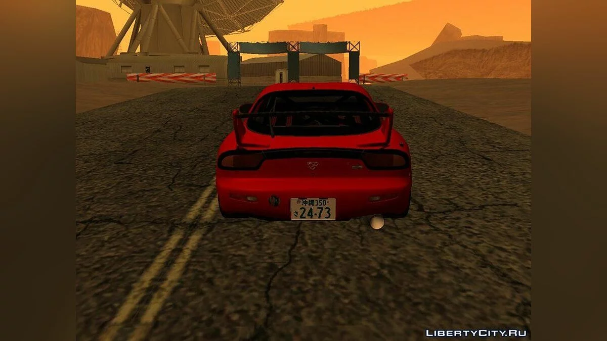 Mazda RX-7 FD3s Touge Warrior "Red brother" / GTA San Andreas