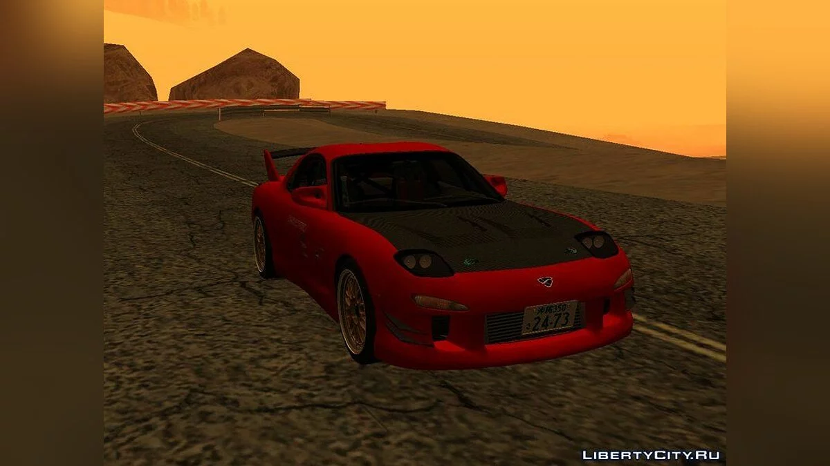 Mazda RX-7 FD3s Touge Warrior "Red brother" / GTA San Andreas