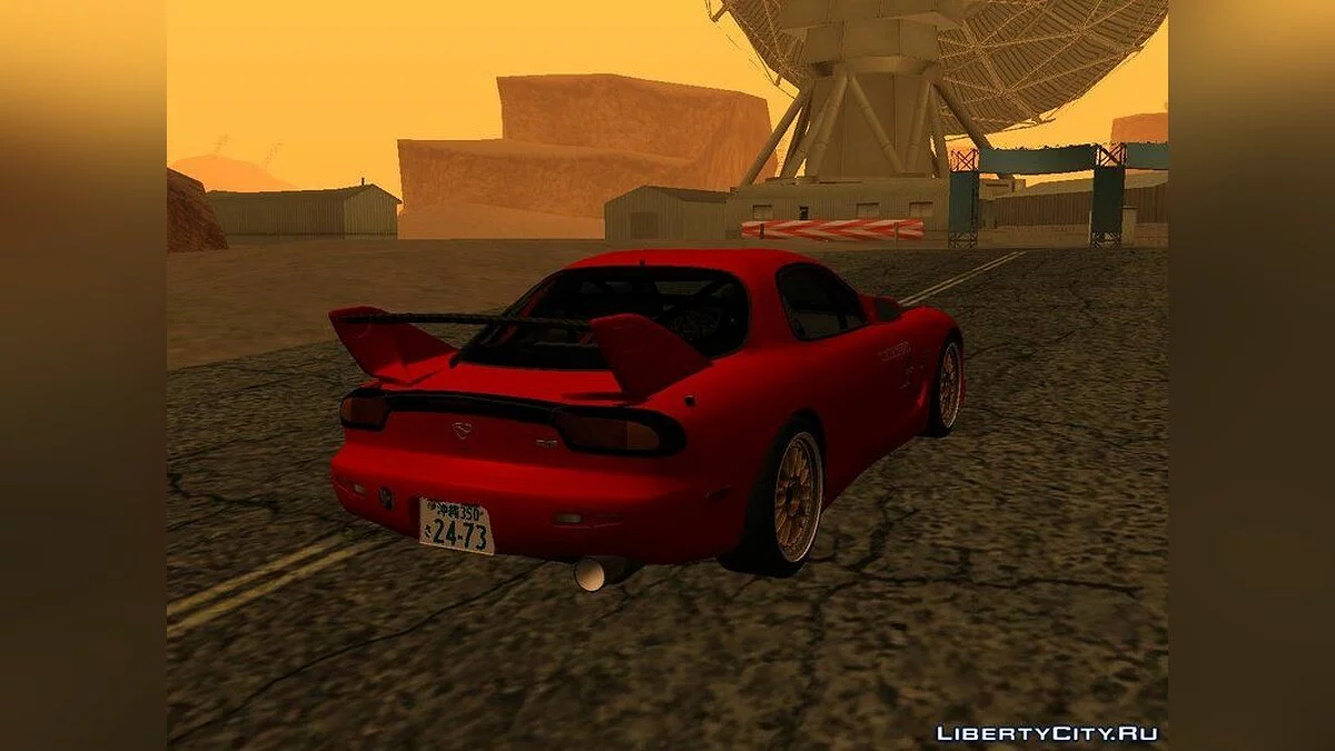 Mazda RX-7 FD3s Touge Warrior "Red brother" / GTA San Andreas
