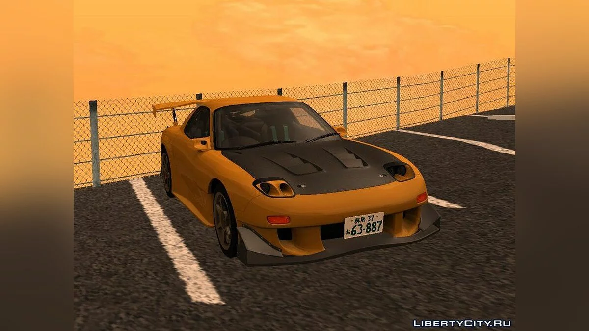 Initial D Fifth Stage Mazda RX-7 Efini FD3s / GTA San Andreas