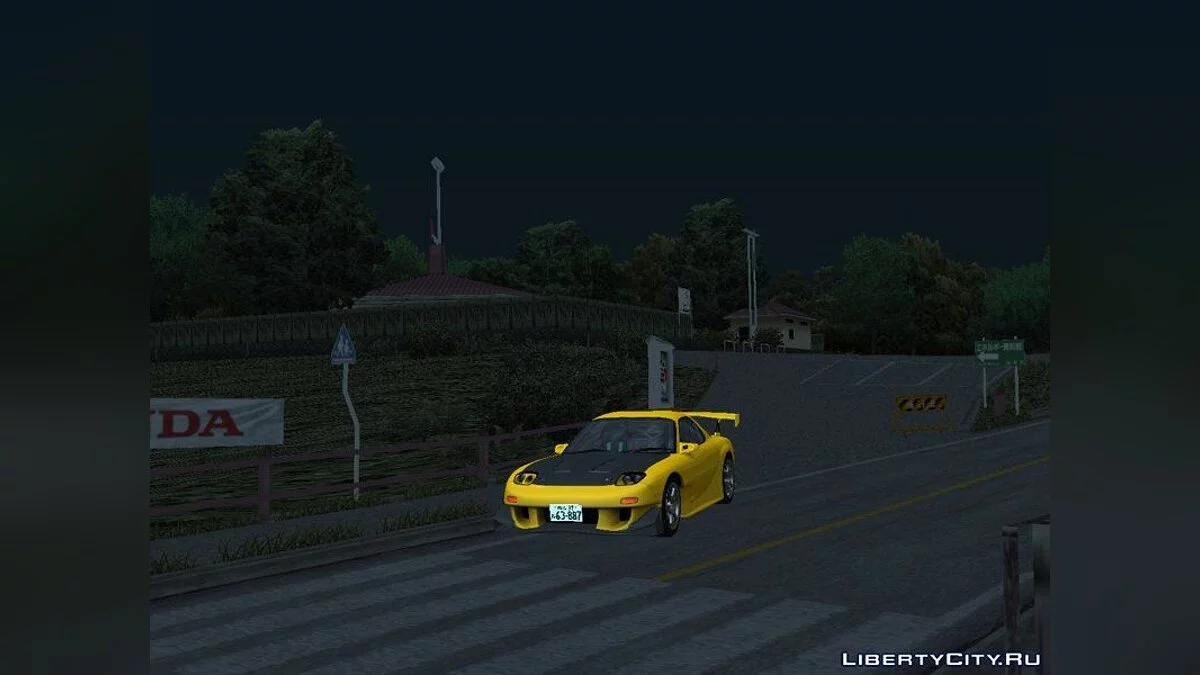 Initial D Fifth Stage Mazda RX-7 Efini FD3s / GTA San Andreas