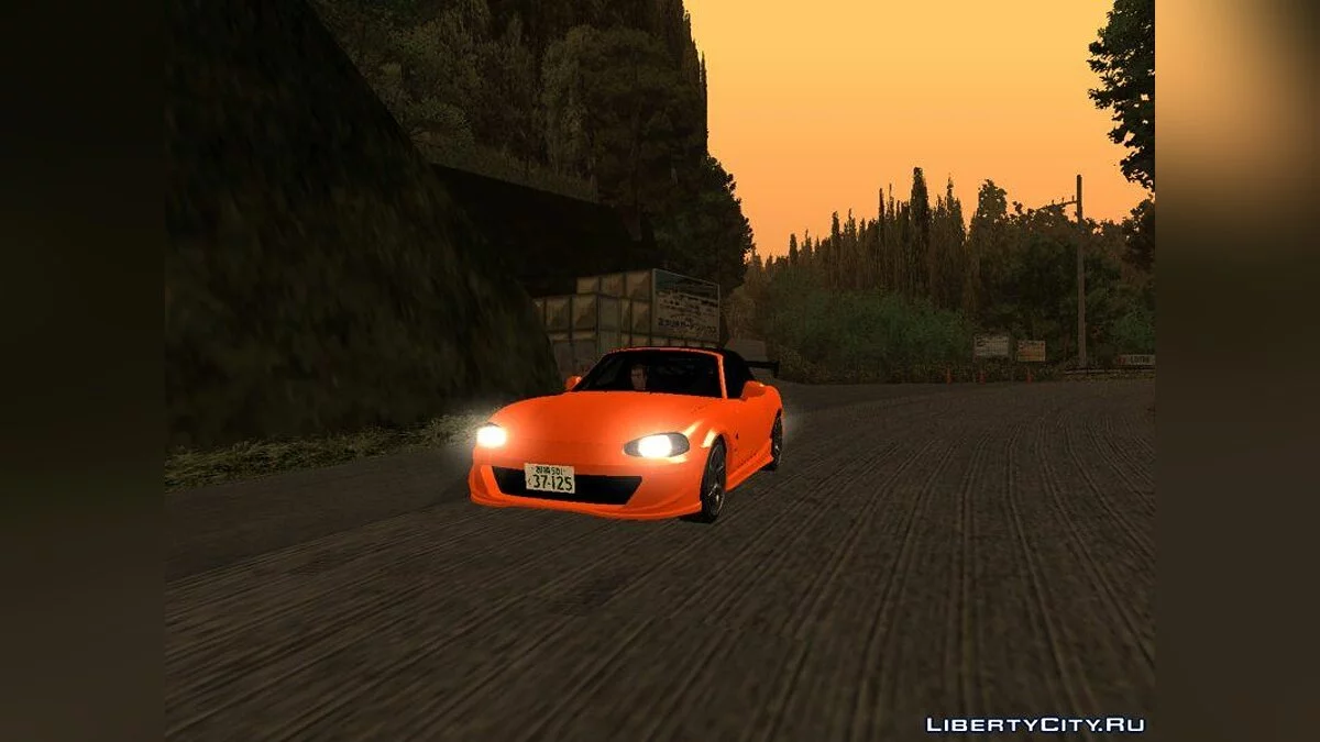 Initial D Fifth Stage Omiya Satoshi Mazda Miata MX-5 NB8c / GTA San Andreas
