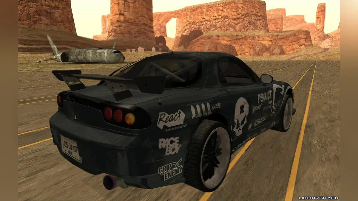 Mazda RX-7 FD3S -R3ACT Team Sessions / GTA San Andreas