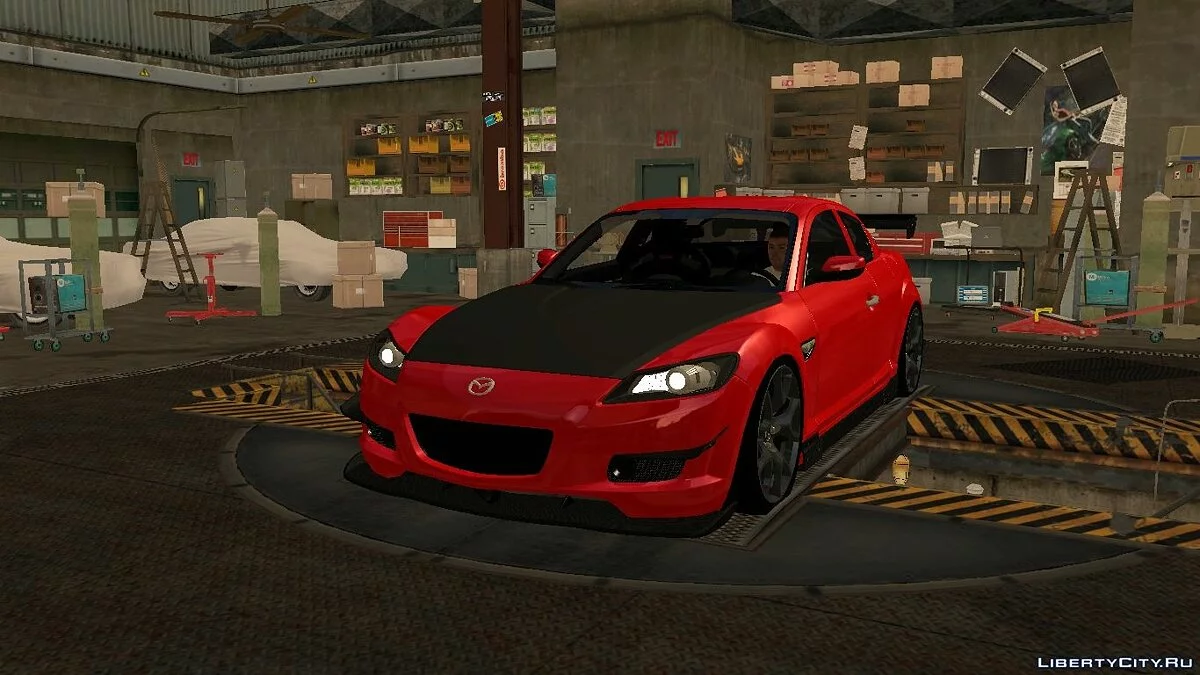 Mazda RX-8 Spirit R 2012 с тюнингом / GTA San Andreas