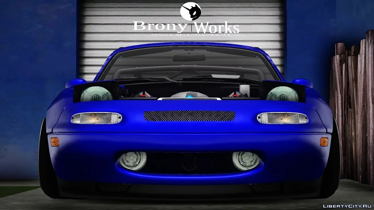 Mazda Miata NA - V8 Twin Turbo / GTA San Andreas