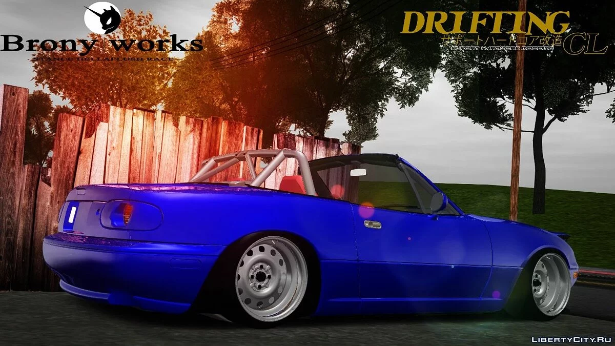 Mazda Miata NA - V8 Twin Turbo / GTA San Andreas