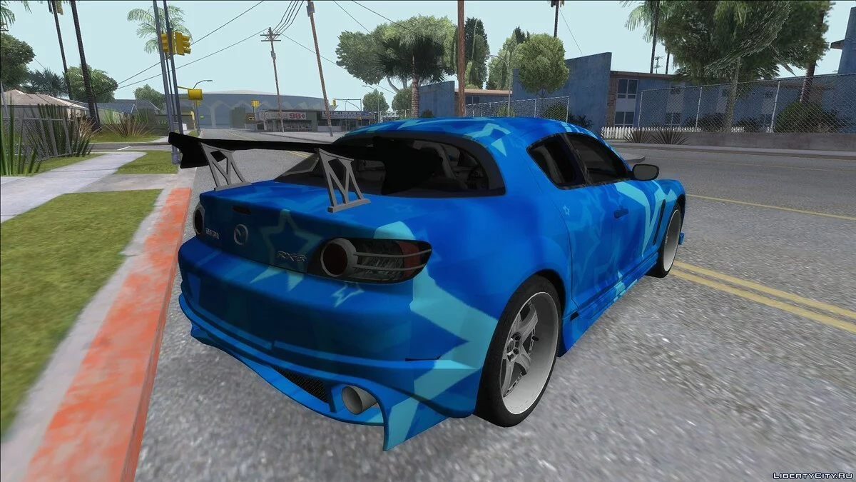 Mazda RX-8 VeilSide Blue Star / GTA San Andreas