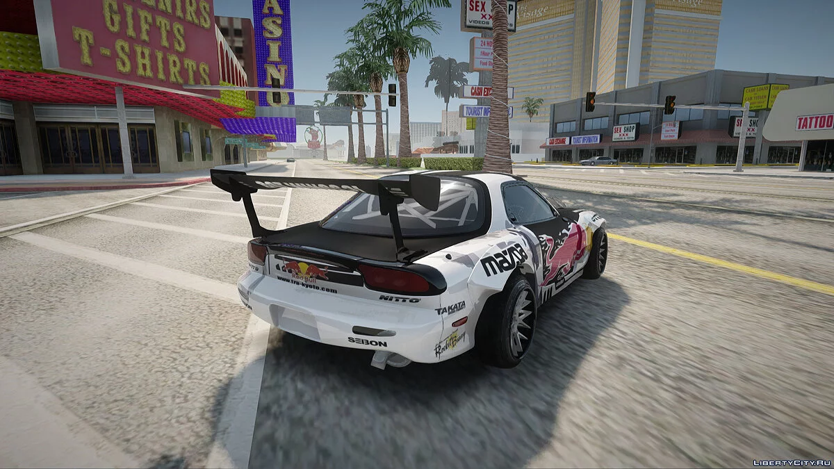 Mazda RX-7 Madbull Rocket Bunny / GTA San Andreas