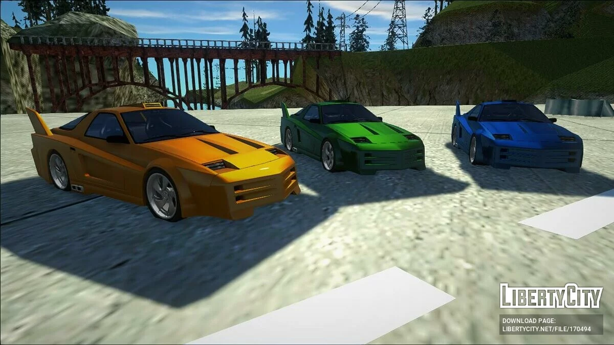Mazda RX7 FC3S Custom / GTA San Andreas