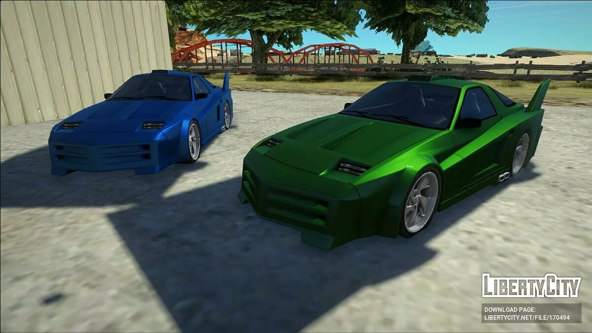 Mazda RX7 FC3S Custom / GTA San Andreas