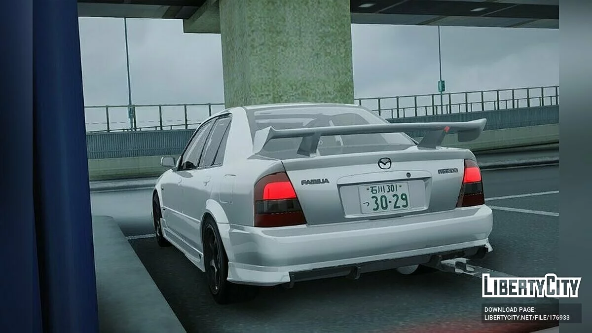 Mazda Family 323 / GTA San Andreas