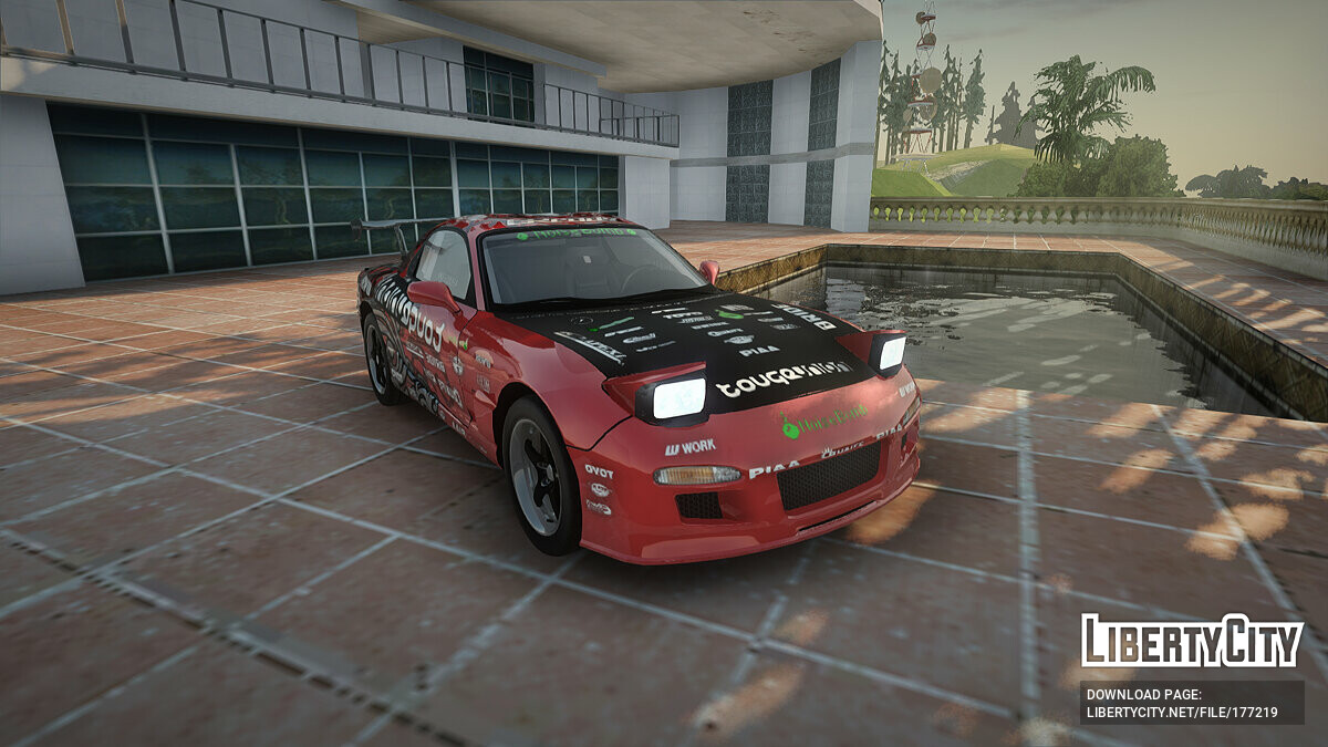 Скачать Mazda RX-7 Drift King для GTA San Andreas