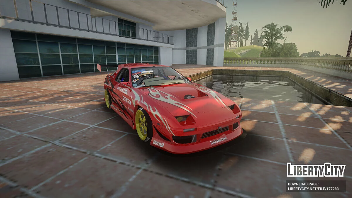 Mazda RX-7 Hoonigan / GTA San Andreas