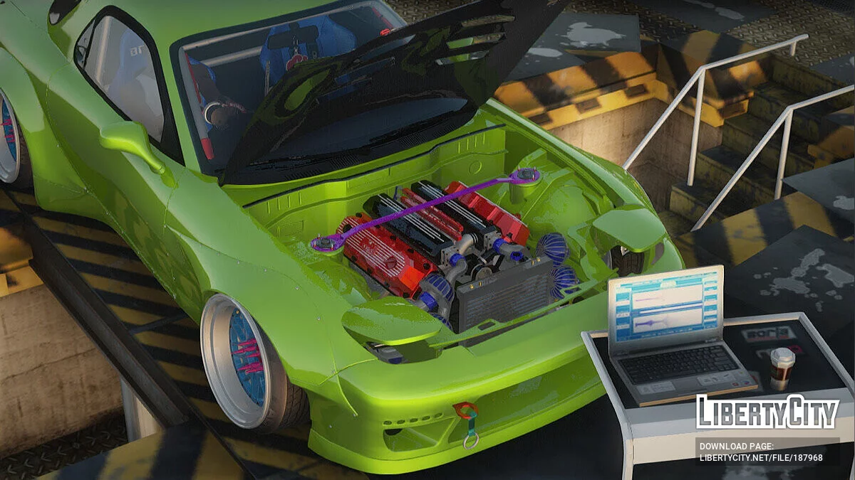2002 Mazda RX-7 Spirit R Rocket Bunny / GTA San Andreas