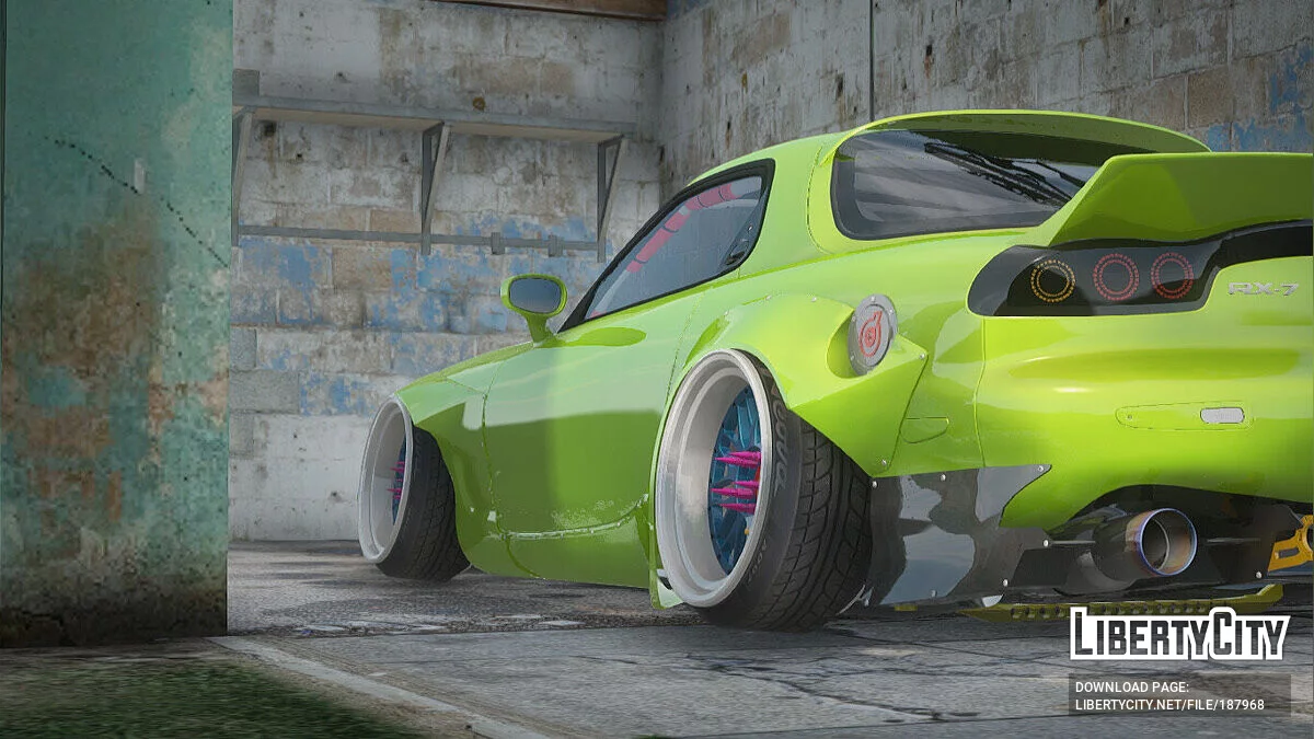 2002 Mazda RX-7 Spirit R Rocket Bunny / GTA San Andreas