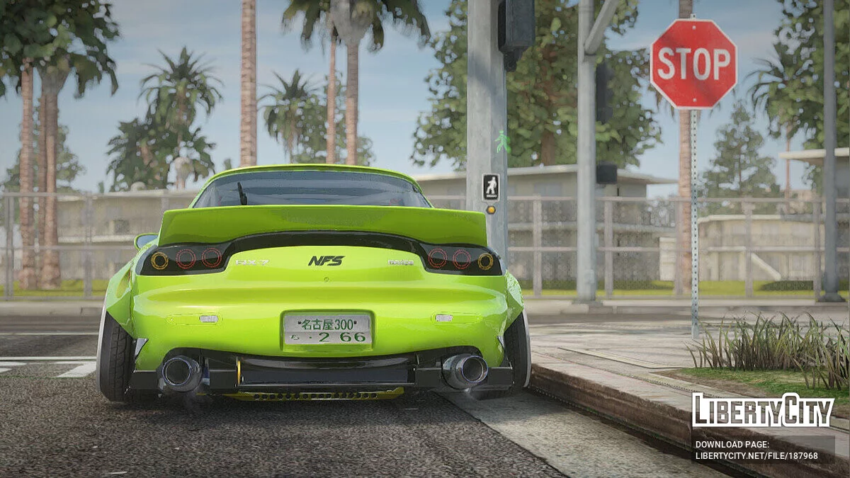 2002 Mazda RX-7 Spirit R Rocket Bunny / GTA San Andreas