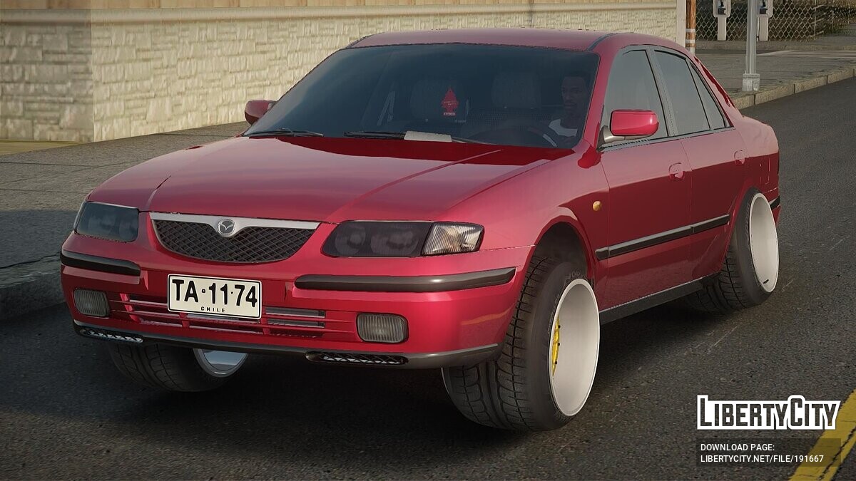 Скачать Mazda 626 Hellaflush для GTA San Andreas