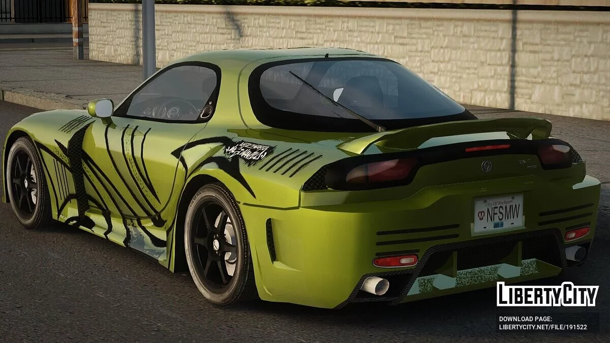 [NFS Most Wanted] Mazda RX7 