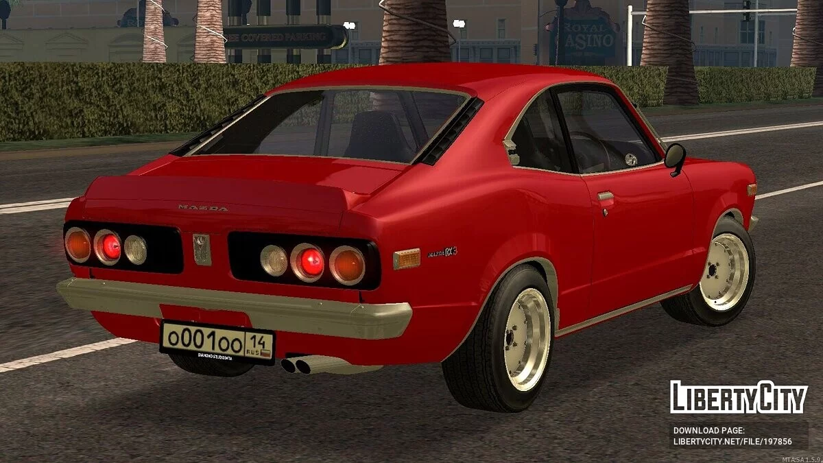 Mazda RX-3 + CCD / GTA San Andreas
