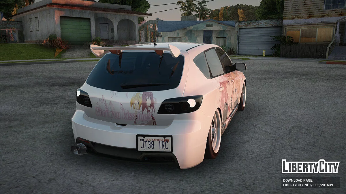 Mazda Speed 3 Sakura Trick Itasha / GTA San Andreas