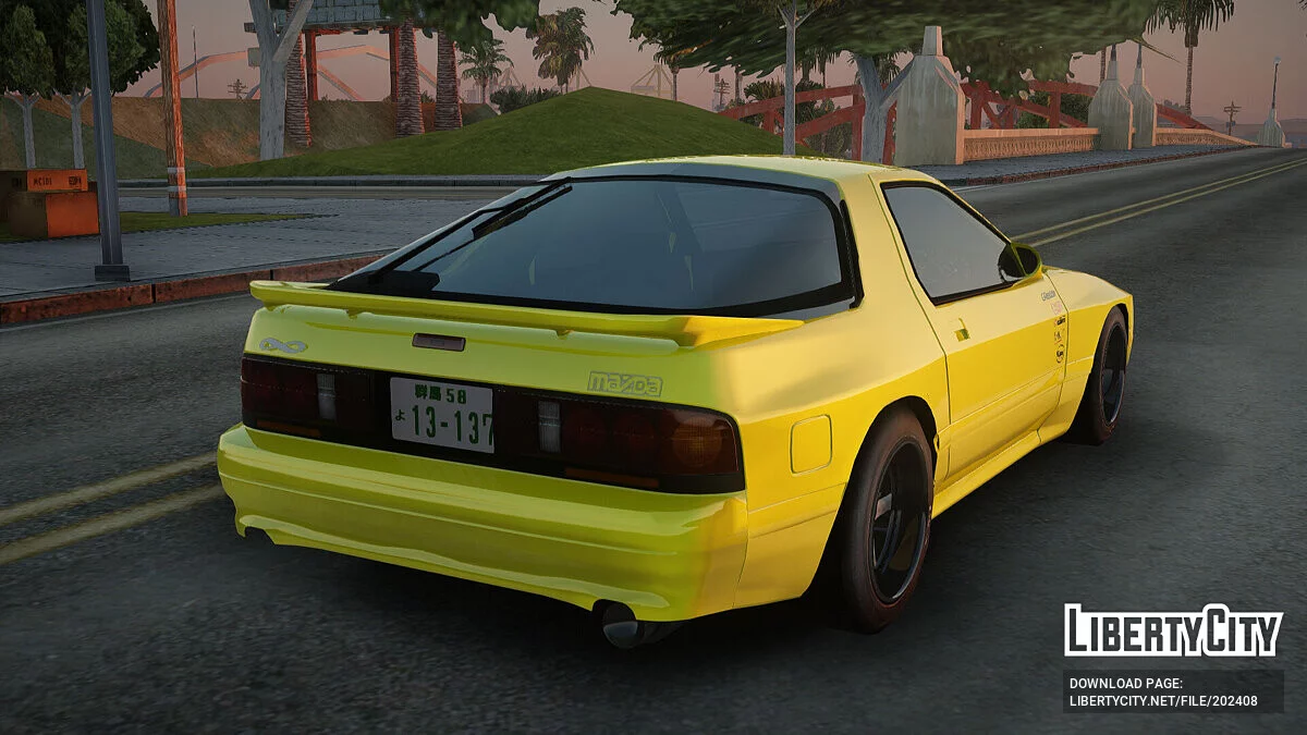 Mazda Savanna RX-7 FC3S / GTA San Andreas