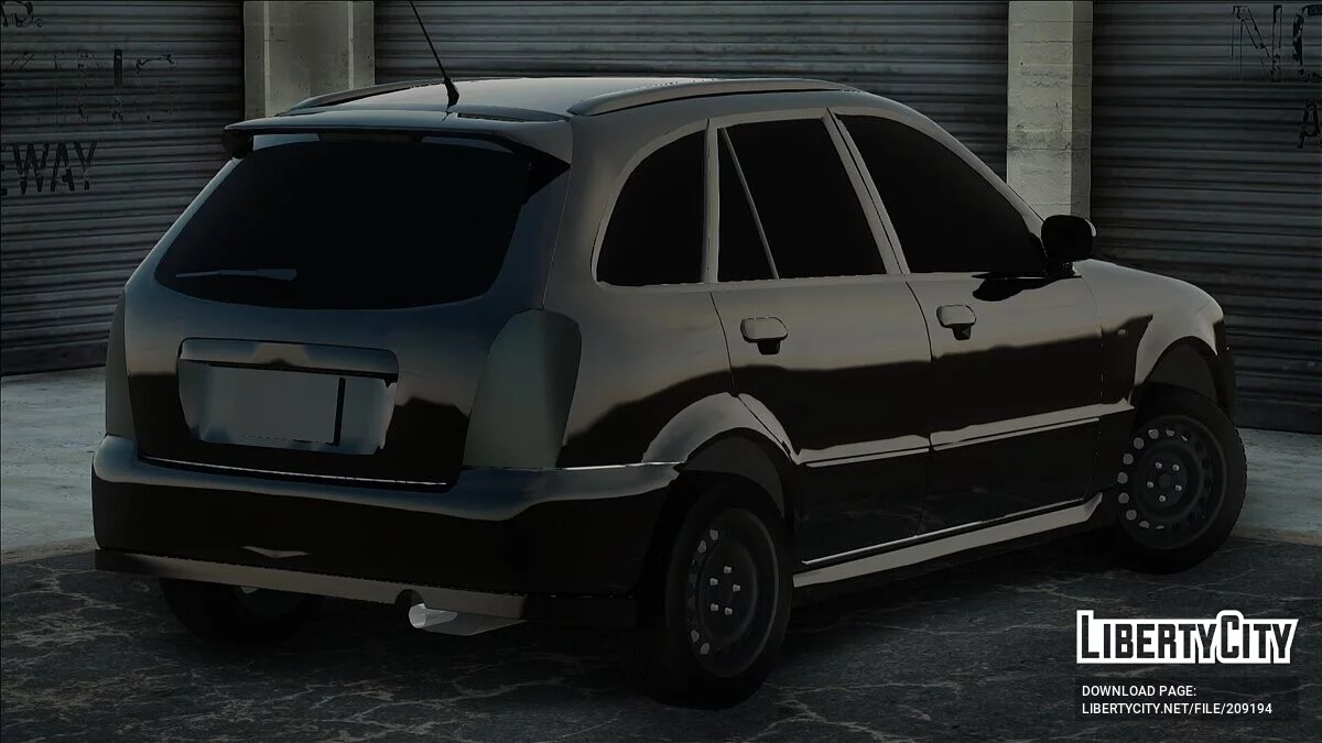 Mazda 323 2002 / GTA San Andreas