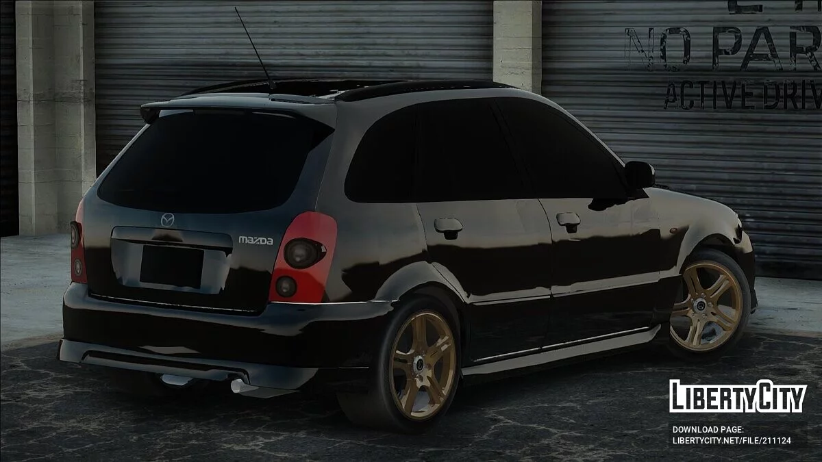 Mazda 323 2002 FAMILIA / GTA San Andreas
