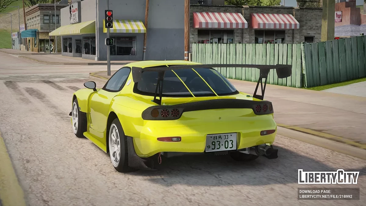 Mazda RX7 FD3S RE Amemyia Touge Style / GTA San Andreas