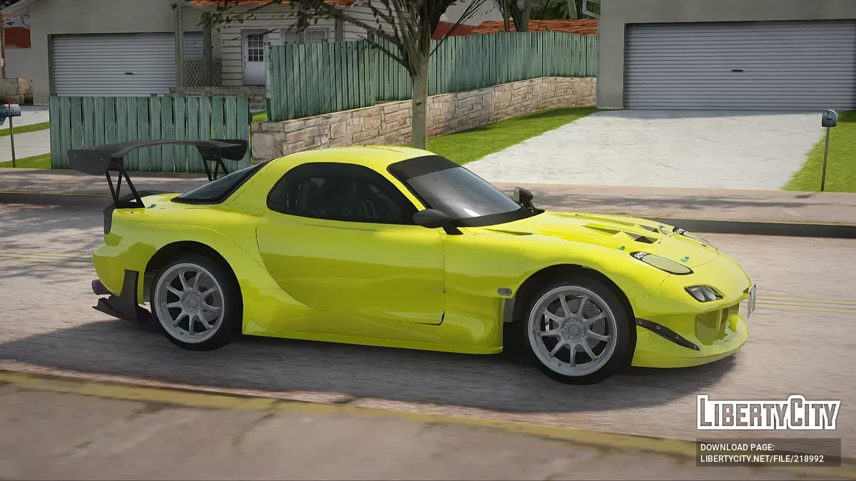 Mazda RX7 FD3S RE Amemyia Touge Style / GTA San Andreas