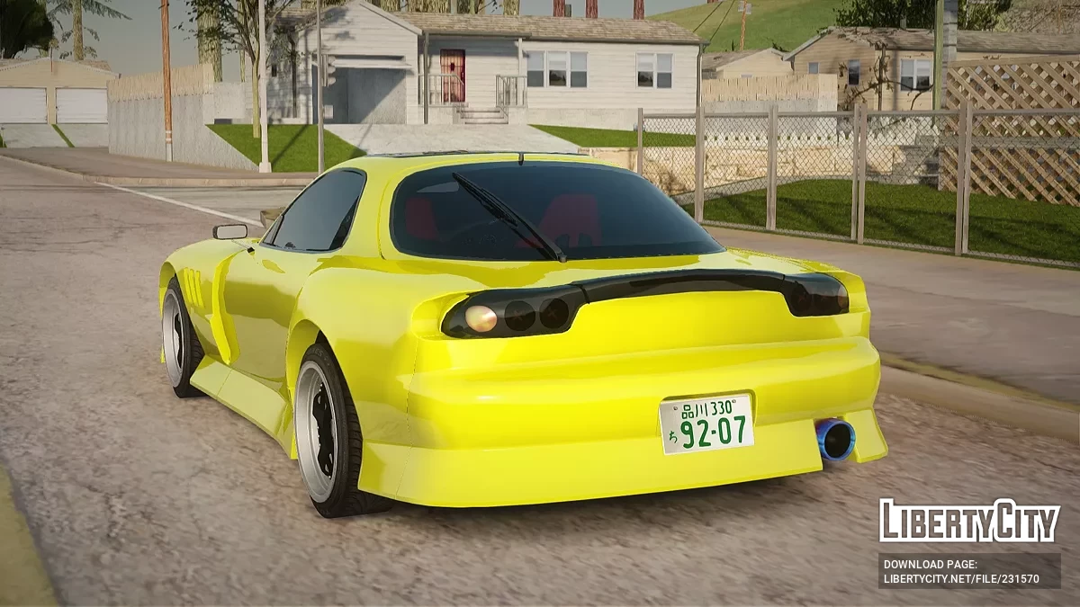 Mazda FD3S BN Sports / GTA San Andreas