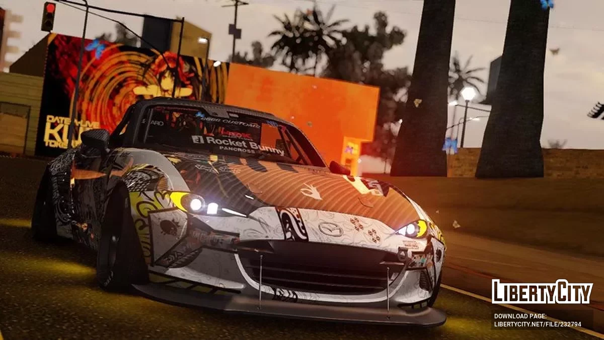 Mazda MX-5 Miata Rocket Bunny 2017 / GTA San Andreas