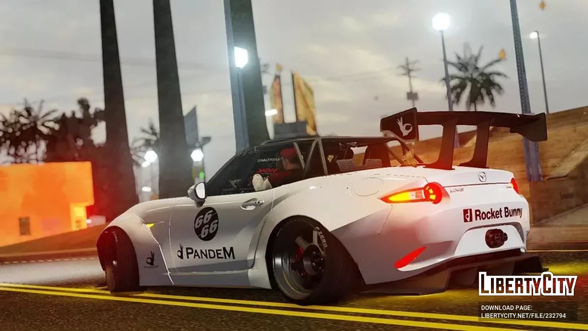 Mazda MX-5 Miata Rocket Bunny 2017 / GTA San Andreas