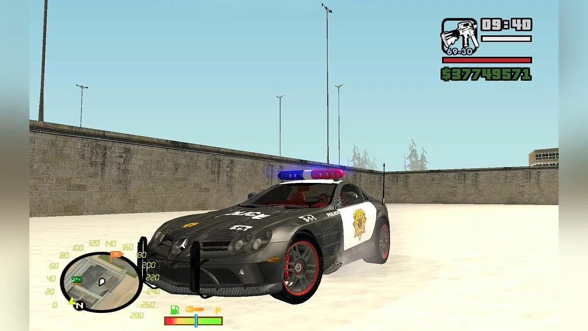 Mersedes МcLaren / GTA San Andreas