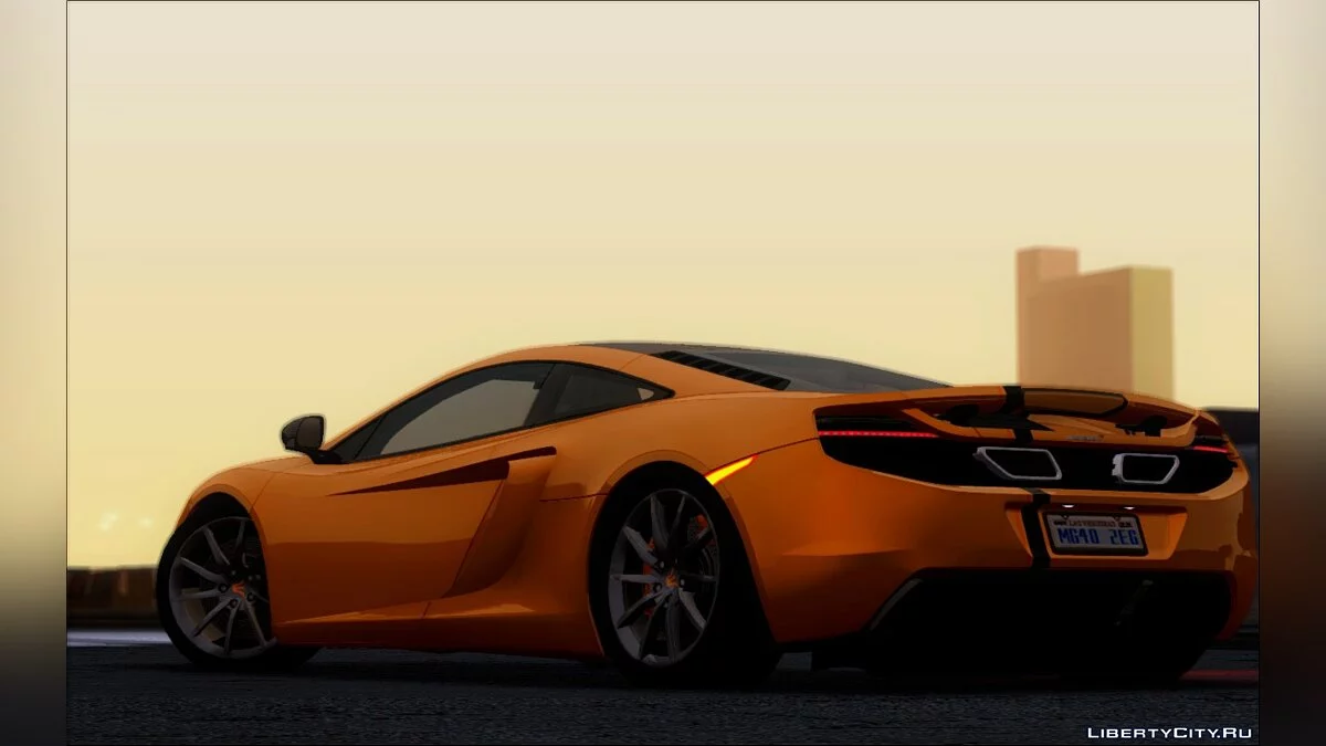 McLaren MP4-12C Wheelsandmore V1.0 / GTA San Andreas