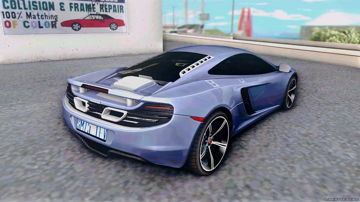McLaren MP4-12C Gawai V1.4 / GTA San Andreas