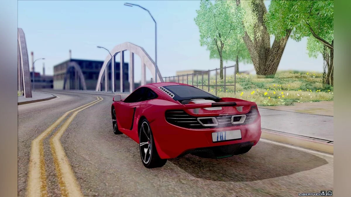 McLaren MP4-12C Gawai v1.5 / GTA San Andreas