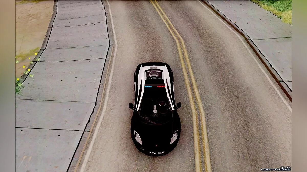 McLaren MP4-12C Police Car / GTA San Andreas