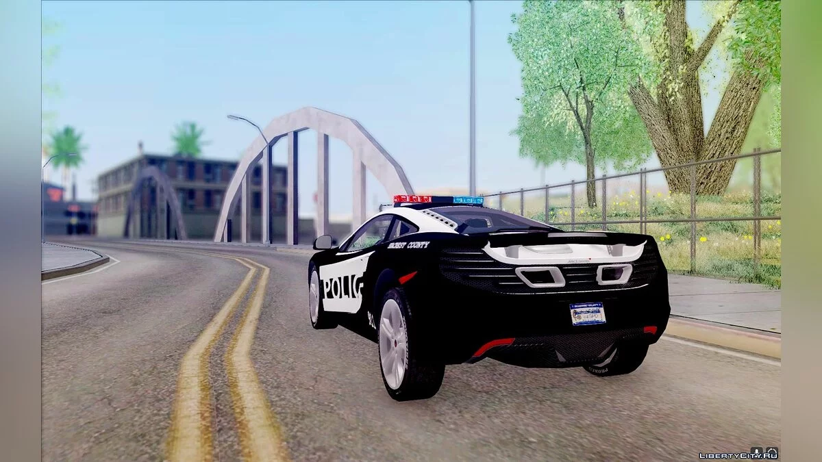 McLaren MP4-12C Police Car / GTA San Andreas