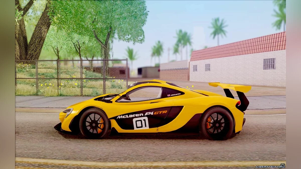 McLaren P1 GTR v1.0 / GTA San Andreas