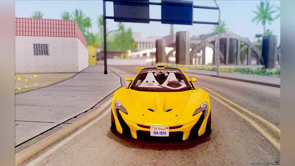 McLaren P1 GTR v1.0 / GTA San Andreas