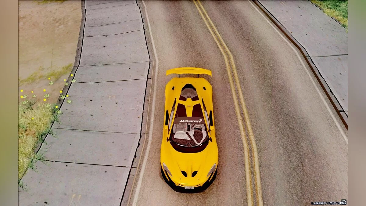 McLaren P1 GTR v1.0 / GTA San Andreas