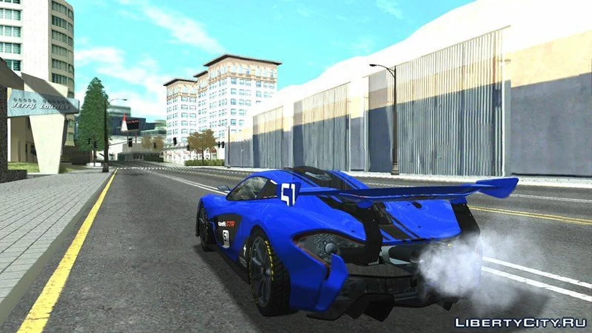 McLaren P1 GTR Version 2 / GTA San Andreas