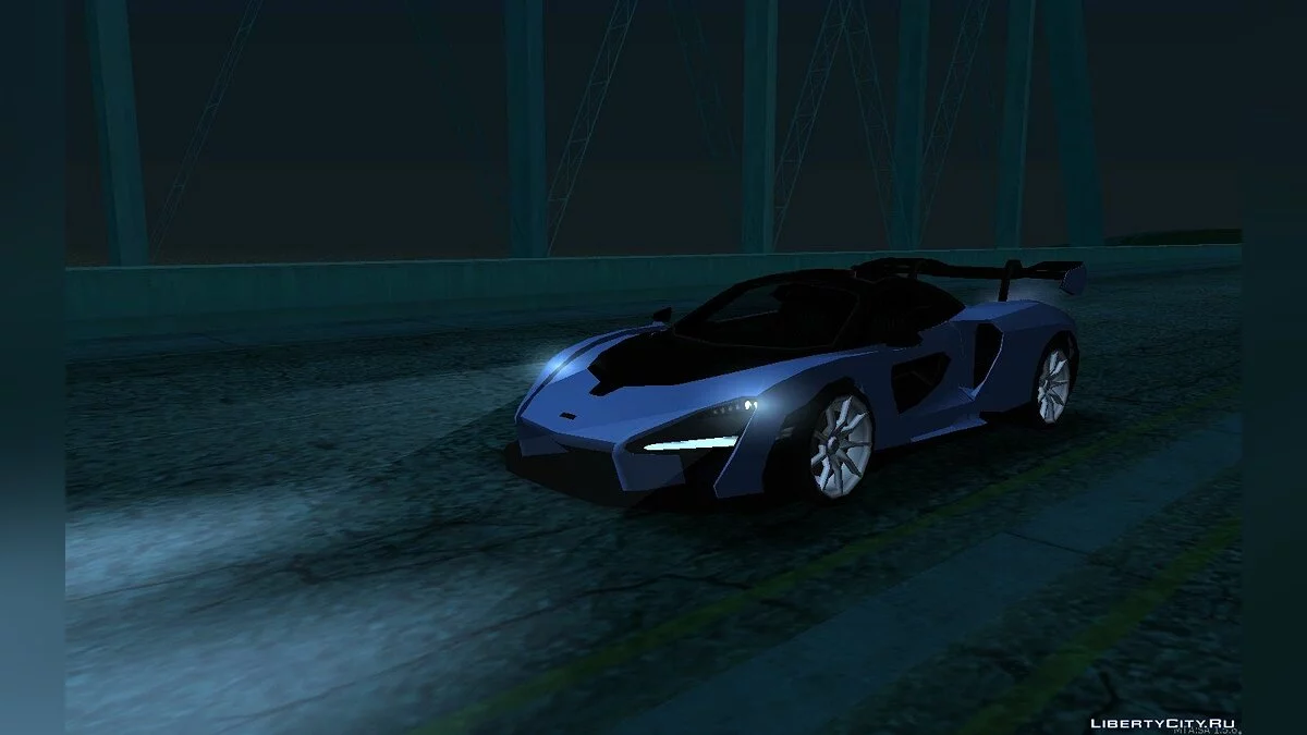 McLaren Senna 2019 [LQ] - Для слабых ПК / GTA San Andreas