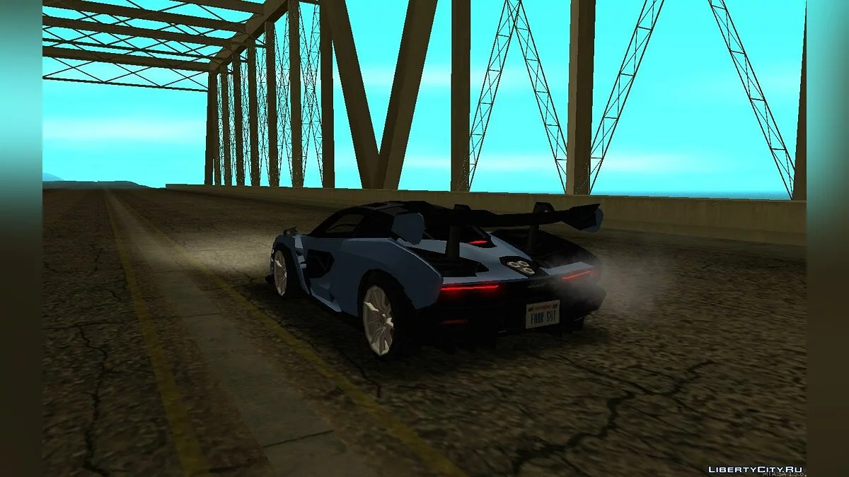 McLaren Senna 2019 [LQ] - Для слабых ПК / GTA San Andreas