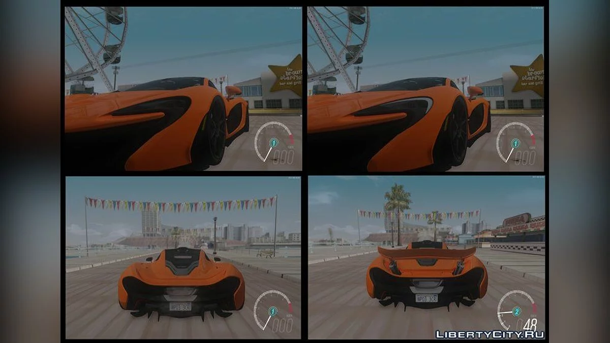 Mclaren P1 Stock / GTA San Andreas