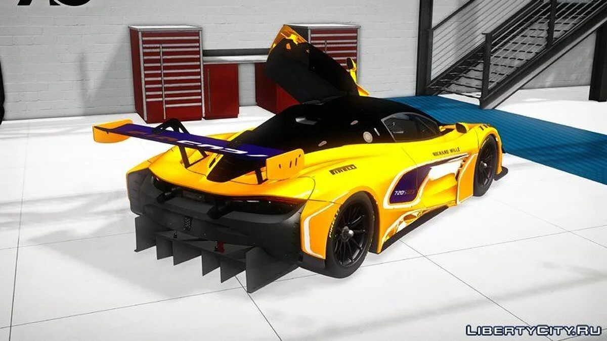 2018 McLaren 720S GT3 / GTA San Andreas
