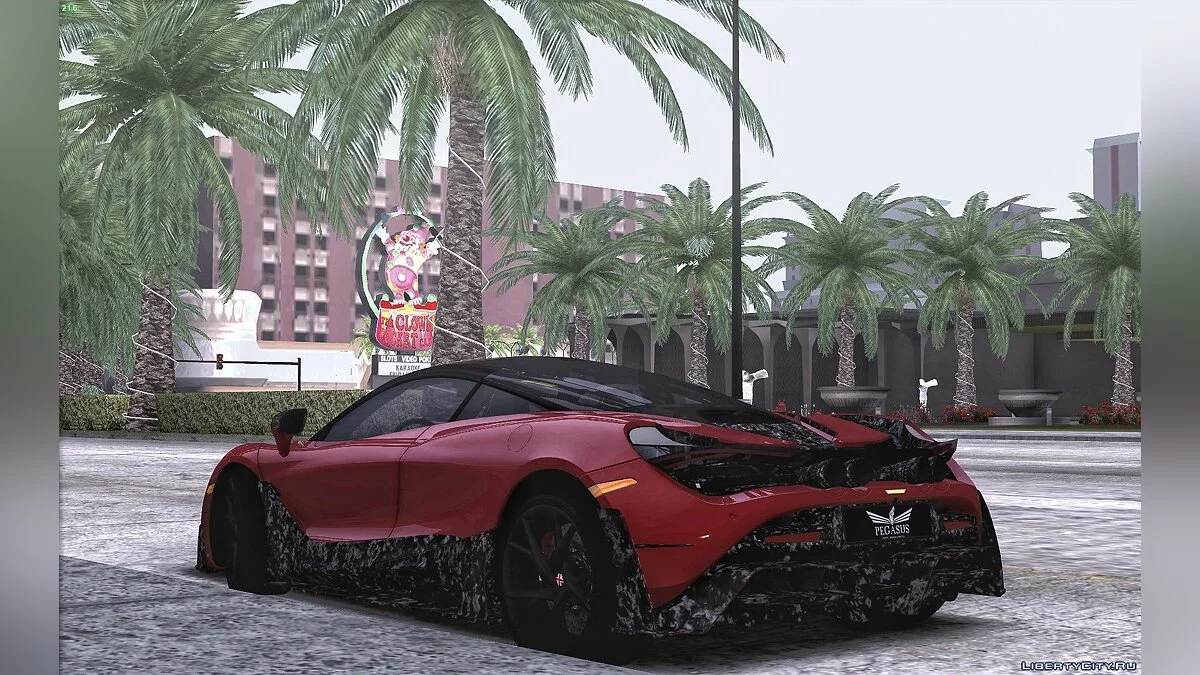 McLaren 720s Mansory / GTA San Andreas